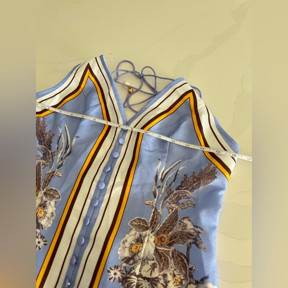 NWT | Commense | Casual Floral Printed Halter Long Dress | Sz M - Picture 9 of 10